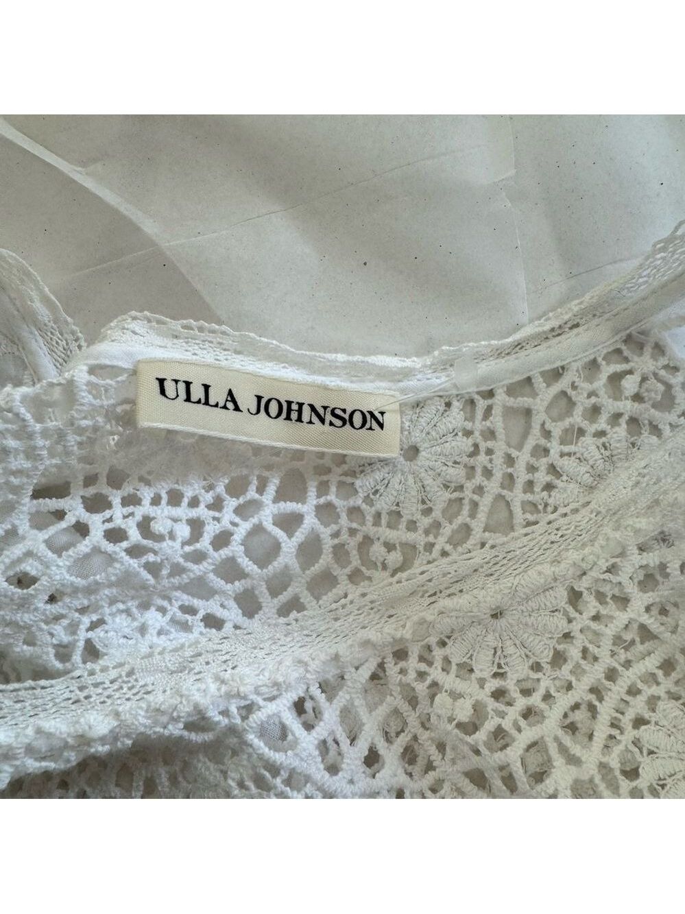 Ulla Johnson Violet Eyelet Scalloped Lace Dress - Picture 10 of 11